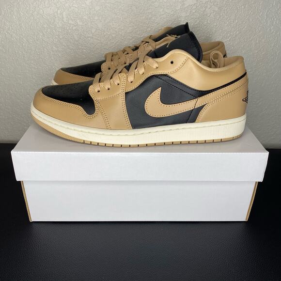 Nike Air Jordan 1 Low Desert Black-Sail DC0774-201 Women’s Size 12 - Picture 1 of 8